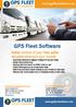 GPS Fleet Software.   For German Customers: Software-Management GmbH
