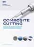 COMPOSITE CUTTING RESONANT ULTRASONIC SYSTEMS FOR EFFICIENT MACHINING, CUTTING AND SAWING OF LIGHTWEIGHT MATERIALS WEBER-ULTRASONICS.