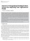 toring and Repor Agricultur Fields 1. INTRODUCTION IJCTA, 9(10), 2016, pp International Science Press