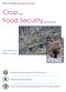 Crop and Food Security Assessment
