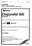 Clopyralid 300 HERBICIDE