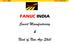 FANUC INDIA Smart Manufacturing & Need of New Age Skill