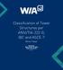 Classification of Tower Structures per ANSI/TIA-222-G, White Paper