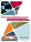 Professional Engineering Services. Energy Development Programs