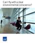 Can I fly with a clear environmental conscience?