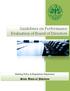 Guidelines on Performance Evaluation of Board of Directors