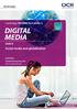 DIGITAL MEDIA. Unit 6 Social media and globalisation Suite. Cambridge TECHNICALS LEVEL 3. D/507/6392 Guided learning hours: 60