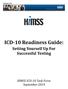ICD-10 Readiness Guide: