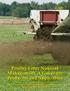 Poultry Litter Nutrient Management: A Guide for Producers and Applicators