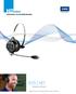 HDAUDIO. EOS HD Evolution of Sound HEAR WHAT YOU VE BEEN MISSING. Digital Drive-Thru Headset System with HD Audio
