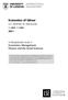 Economics of labour. S.G. Berlinski, M. Manacorda. Undergraduate study in Economics, Management, Finance and the Social Sciences EC3015,