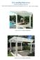 Free standing Patio covers