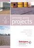 Uniclass L534+L217. June permeable paving. projects CONCRETE BLOCK PERMEABLE PAVEMENT CASE STUDIES EDITION 3.