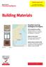 Building Materials. Essential sourcing intelligence for buyers