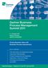 Gartner Business Process Management Summit 2011