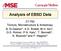 Analysis of EBSD Data
