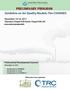 PRELIMINARY PROGRAM. Guideline on Air Quality Models: The CHANGES. November 14-16, 2017 Sheraton Chapel Hill Hotel, Chapel Hill, NC