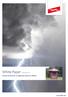 White Paper SV62/E/0712. General instructions on lightning safety for shelters.