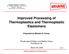 Improved Processing of Thermoplastics and Thermoplastic Elastomers
