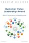 Customer Value Leadership Award