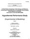 Hygrothermal Performance Study. (Experimental & Modeling)