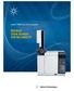 Agilent 7890B Gas Chromatograph RESOLVE YOUR SEARCH FOR RELIABILITY