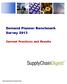 Demand Planner Benchmark Survey 2013