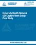 University Health Network UDI Capture Work Group Case Study