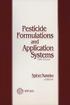 PESTICIDE FORMULATIONS AND APPLICATION SYSTEMS: FIFTH VOLUME