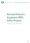 Personal Protective Equipment (PPE) Safety Program