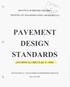 ,-* PAVEMENT DESIGN STANDARDS (TECHNICAL CIRCULAR T - 9/95) PROVINCE OF BRITISH CO MINISTRY OF TRANSPORTATION AND JULY 10,1995