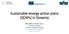 Sustainable energy action plans (SEAPs) in Slovenia
