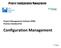 Project Management Institute (PMI) Practice Standard for Configuration Management