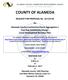 ALAMEDA COUNTY COMMUNITY DEVELOPMENT AGENCY P L A N N I N G D E P A R T M E N T COUNTY OF ALAMEDA