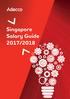Singapore Salary Guide 2017/2018