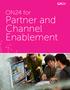 ON24 for. Partner and Channel Enablement