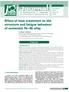 Effect of heat treatment on the structure and fatigue behaviour of austenitic Fe Ni alloy