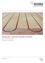RAUBOARD RADIANT HEATING SYSTEMS HEAT TRANSFER PANEL PRODUCT INSTRUCTION.  Construction Automotive Industry