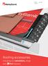 June Roofing accessories. including our and Red battens. Roofing product catalogue 1