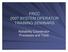 FRCC 2007 SYSTEM OPERATOR TRAINING SEMINARS. Reliability Coordinator Processes and Tools