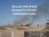 Balad Air Base Burn Pit Study Observations
