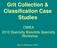 Grit Collection & Classification Case Studies