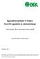 Agricultural policies in France: from EU regulation to national design