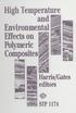 High Temperature and Environmental Effects on Polymeric Composites
