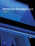 Efficient-Tec International LLC