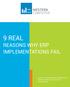 9 REAL REASONS WHY ERP IMPLEMENTATIONS FAIL. Based on the professional experience of Senior Dynamics ax consultant, diann spencer