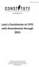 Laos's Constitution of 1991 with Amendments through 2003