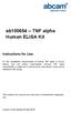 ab TNF alpha Human ELISA Kit