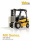 MX Series. 4,000 6,000 lbs. ICE Counterbalanced Forklift