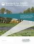 Standards for SWMF s. (Stormwater Management Facilities) Lacombe County s Guide to Developing Stormwater Management Facilities